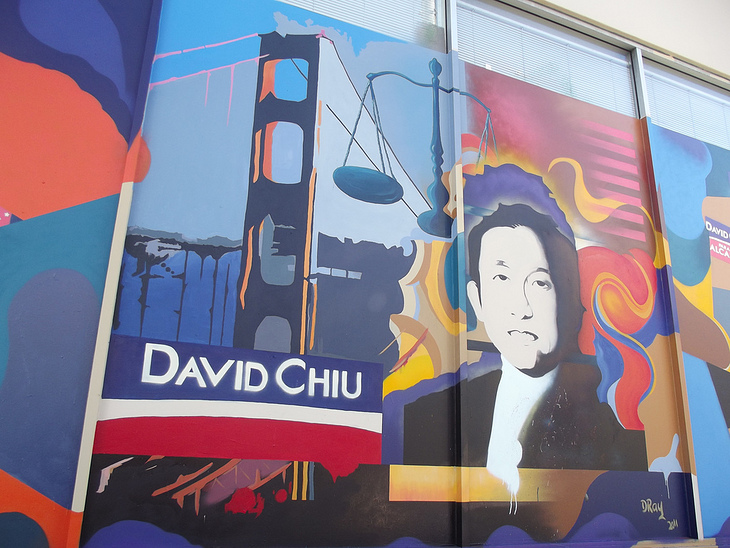 David Chiu Mayoral Mural mural by Dray