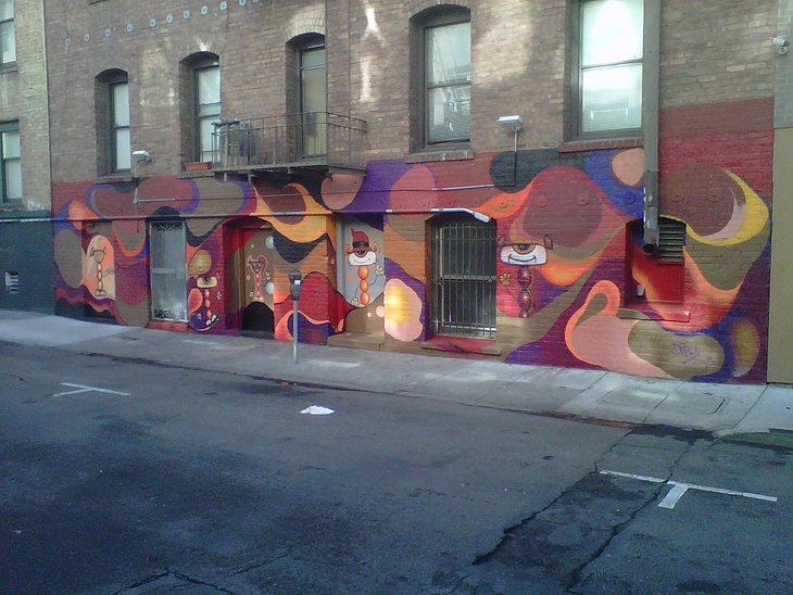 Untitled mural by Dray