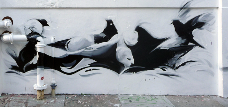 Untitled mural by Megan Wolfe