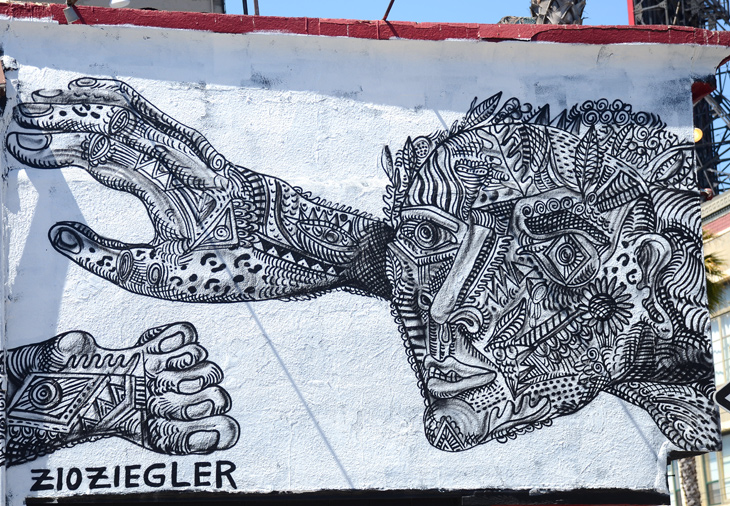 Untitled mural by Zio Ziegler
