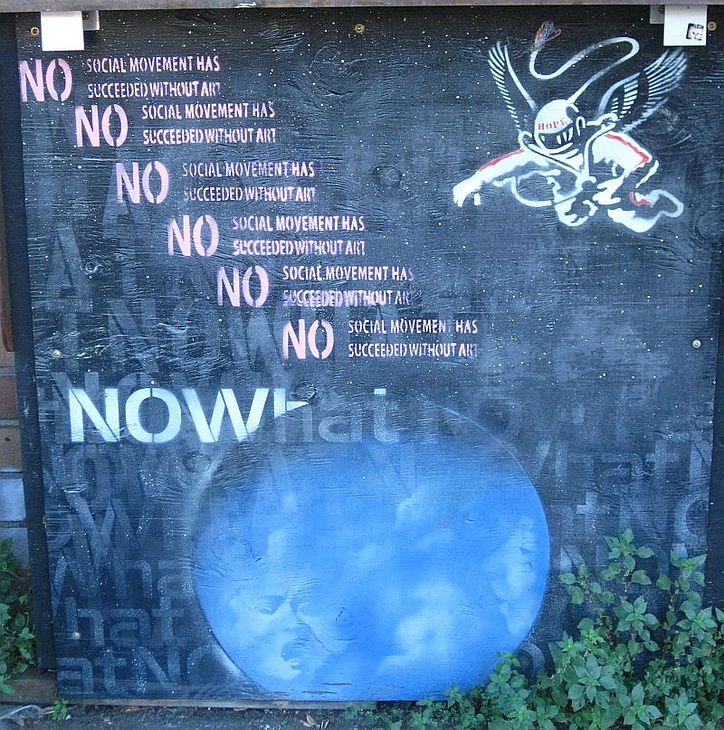 Now What mural by James S