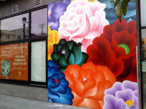 Untitled mural by Jet Martinez