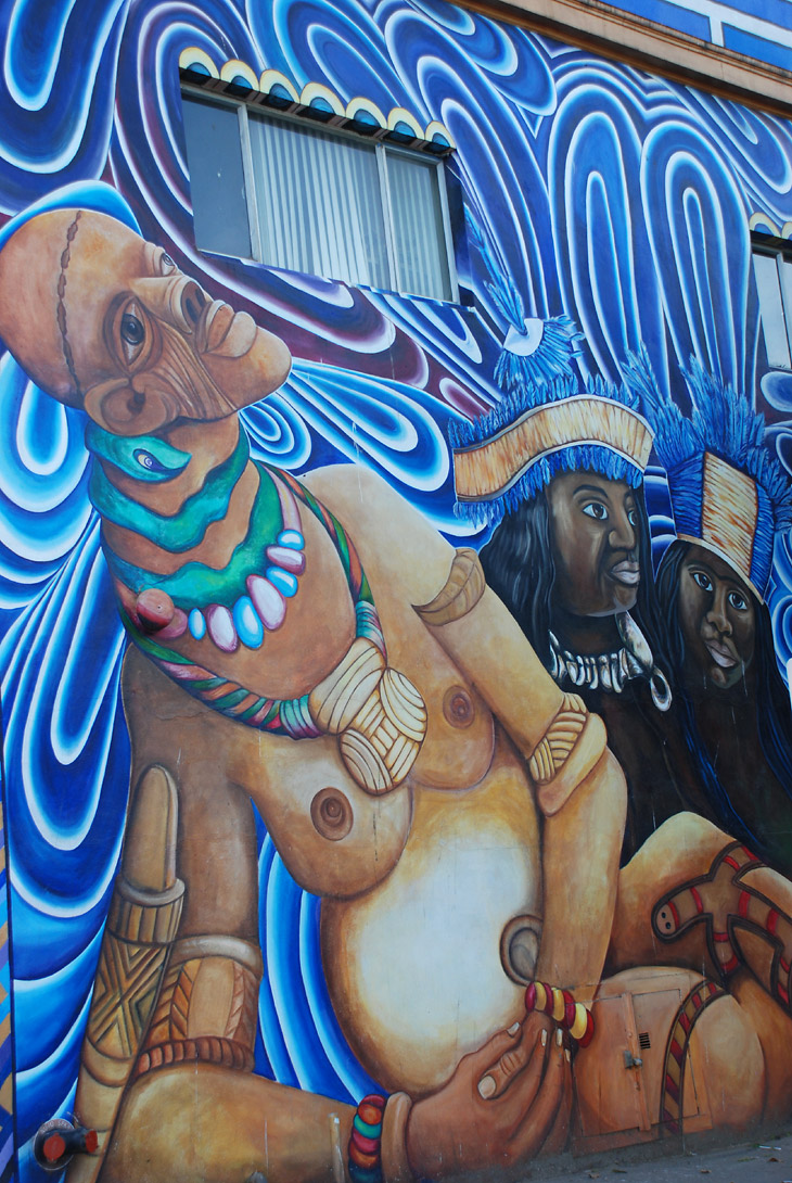 Soul Journey mural by Precita Eyes
