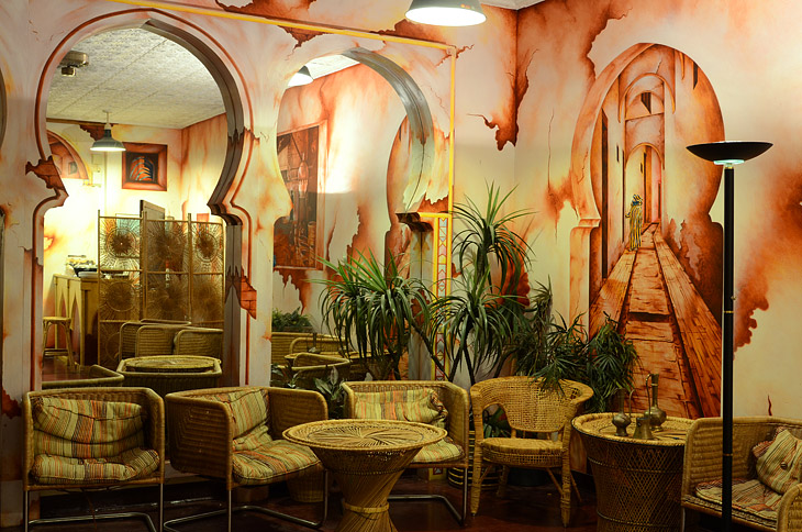 The Casablanca Room mural by Emmanuel Montoya