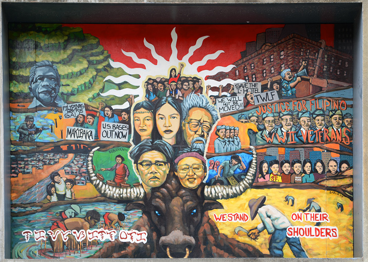 Filipino Community Mural  mural by James Garcia