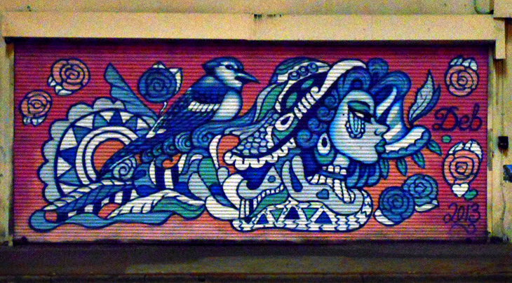 Untitled mural by Deb