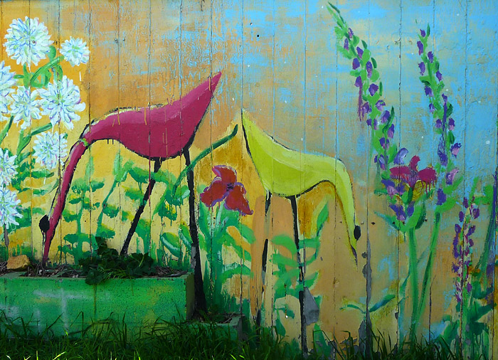 Untitled mural by Carrie Nardello