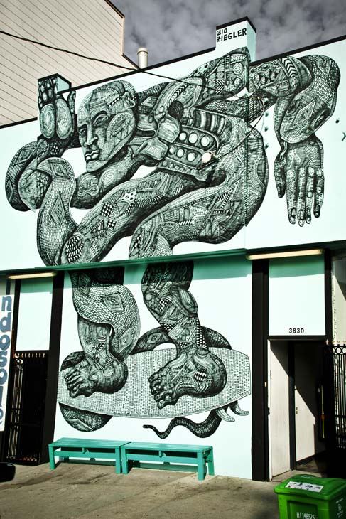 Untitled mural by Zio Ziegler