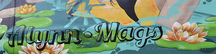 Live Outside mural by Lady Mags, Amanda Lynn