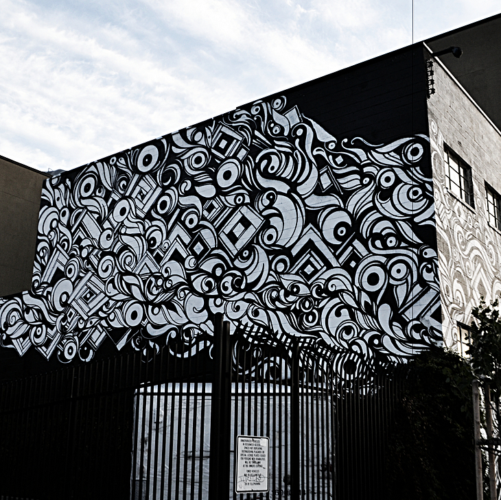 Untitled mural by Victor Reyes