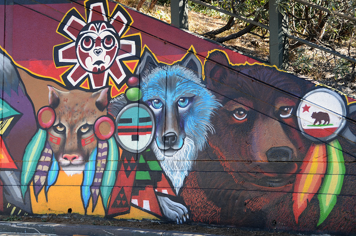 Vermont Street Park Mural mural by Francisco Aquino