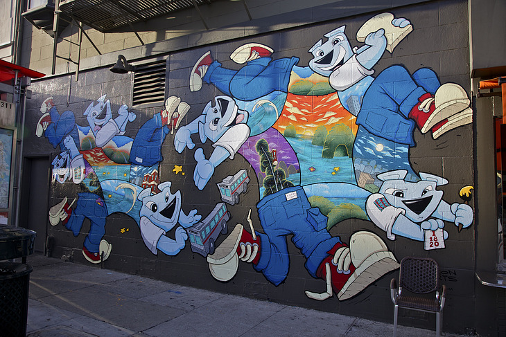 Untitled mural by Sirron Norris