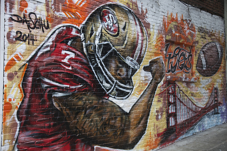 49ers mural by DaSchu