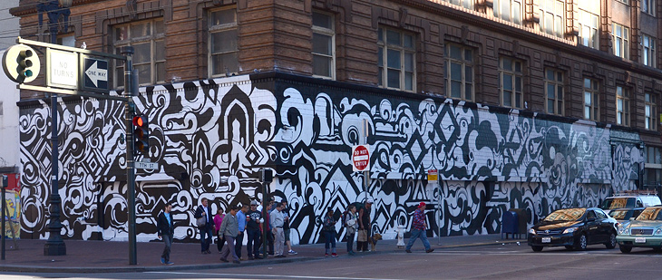 Untitled mural by Victor Reyes