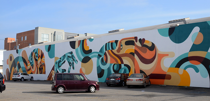 Untitled mural by James Reka