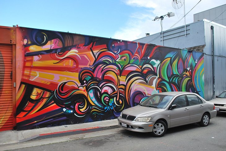 Untitled mural by Meagan Spendlove 