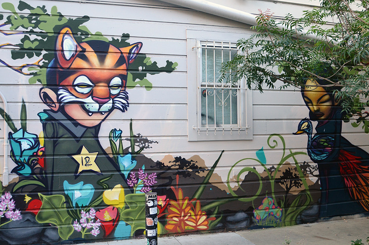 Untitled mural by Sam Flores