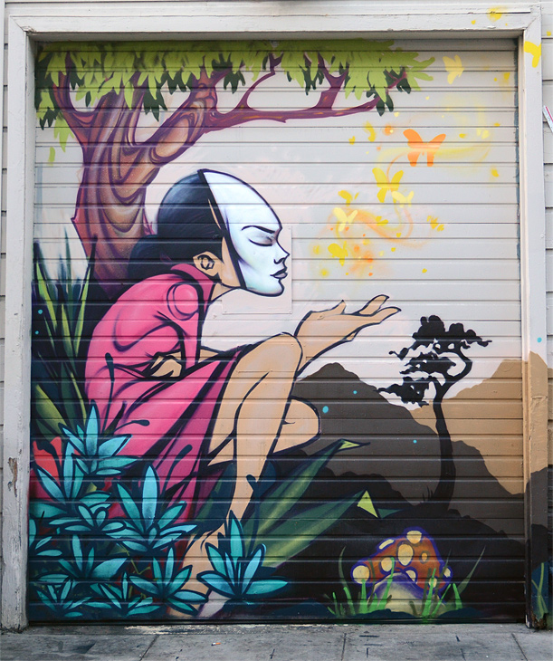 Untitled mural by Sam Flores
