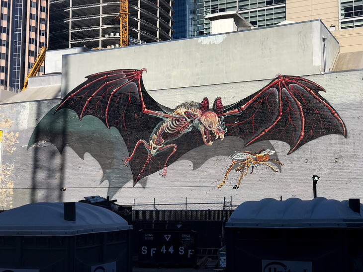 Lord Nychos mural by Nychos