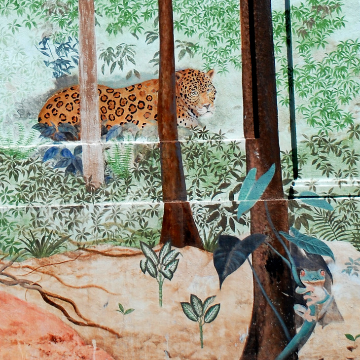 Untitled mural by Lou Silva