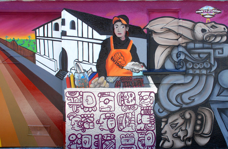 Untitled mural by Francisco Aquino
