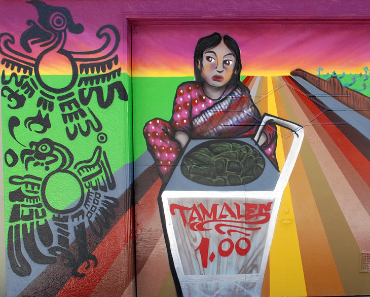 Untitled mural by Francisco Aquino