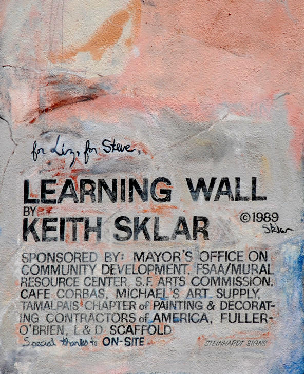 Learning Wall mural by Keith Sklar