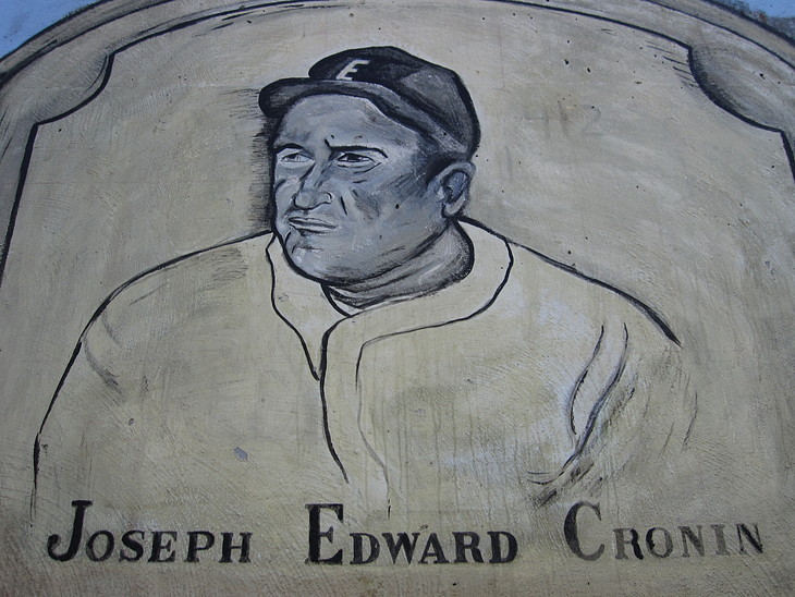 Joe Cronin (baseball hall-of-famer) mural by Unknown Artist