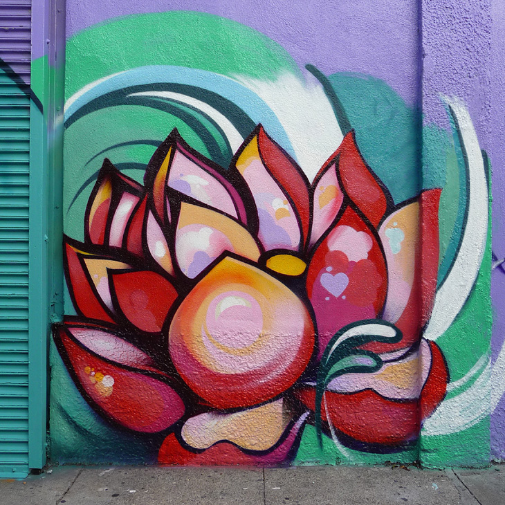 Untitled mural by Meagan Spendlove 