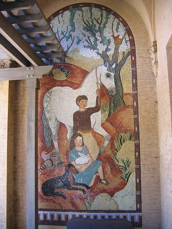 Unknown mural by Helen & Esther Bruton