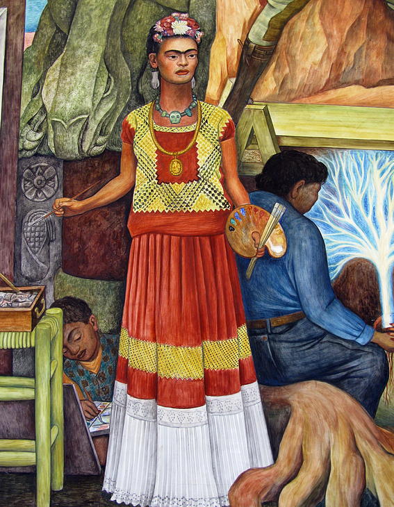 Untitled mural by Diego Rivera