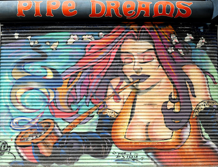 Pipe Dreams mural by Estria