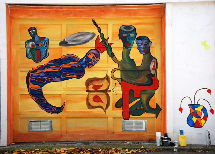 Untitled mural by Laura Campos