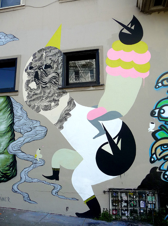 Untitled mural by 2051