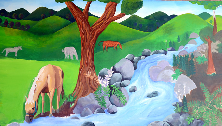 What's Going On? mural by Christy Majano